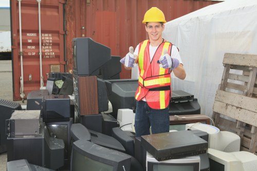 Different sizes of skip containers available