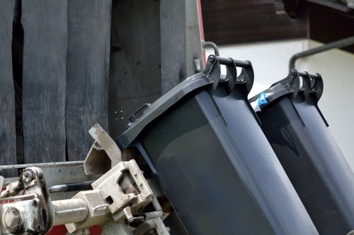 Skip hire services assisting with household waste