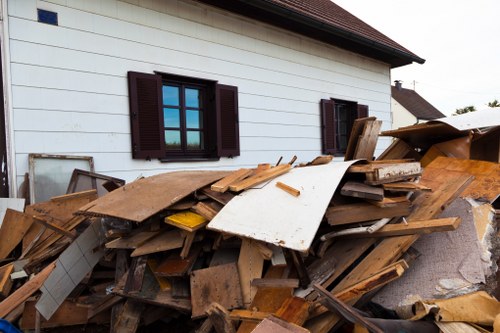 Variety of waste types handled by muck away services