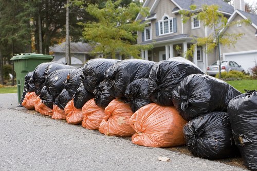 Types of skips including mini, midi, and builders skips