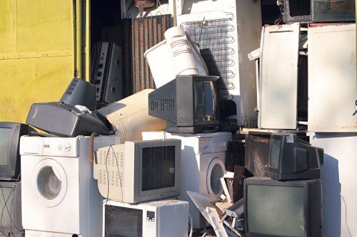 Advanced demolition waste removal services in action